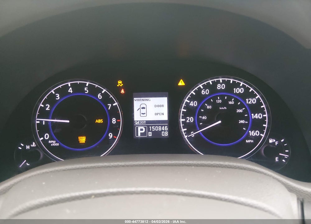2011 INFINITI G37 SEDAN JOURNEY VIN: JN1CV6AP4BM506992