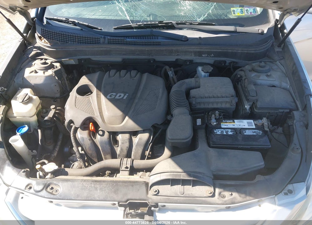 2012 HYUNDAI SONATA GLS VIN: 5NPEB4AC1CH352950
