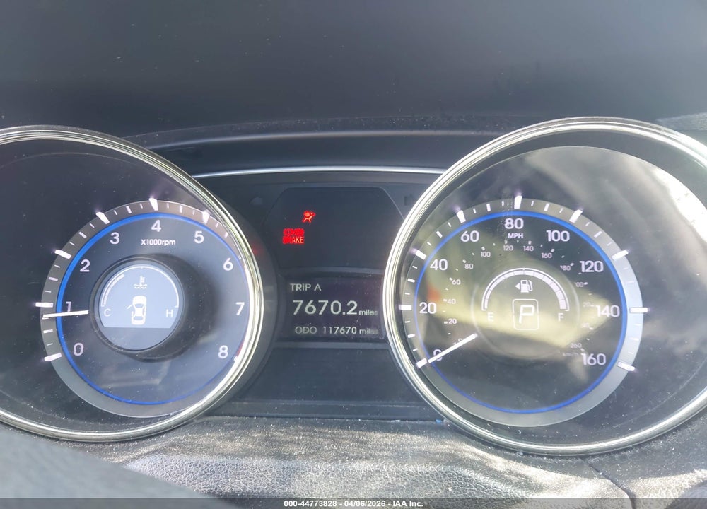 2012 HYUNDAI SONATA GLS VIN: 5NPEB4AC1CH352950
