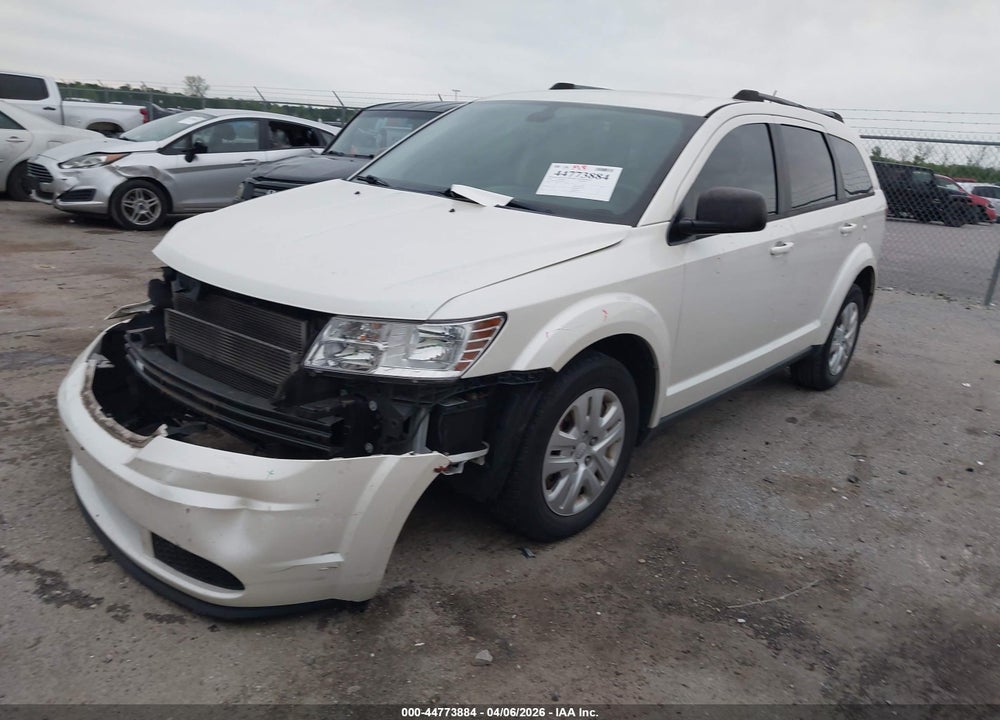 2018 DODGE JOURNEY SE VIN: 3C4PDCAB1JT443251