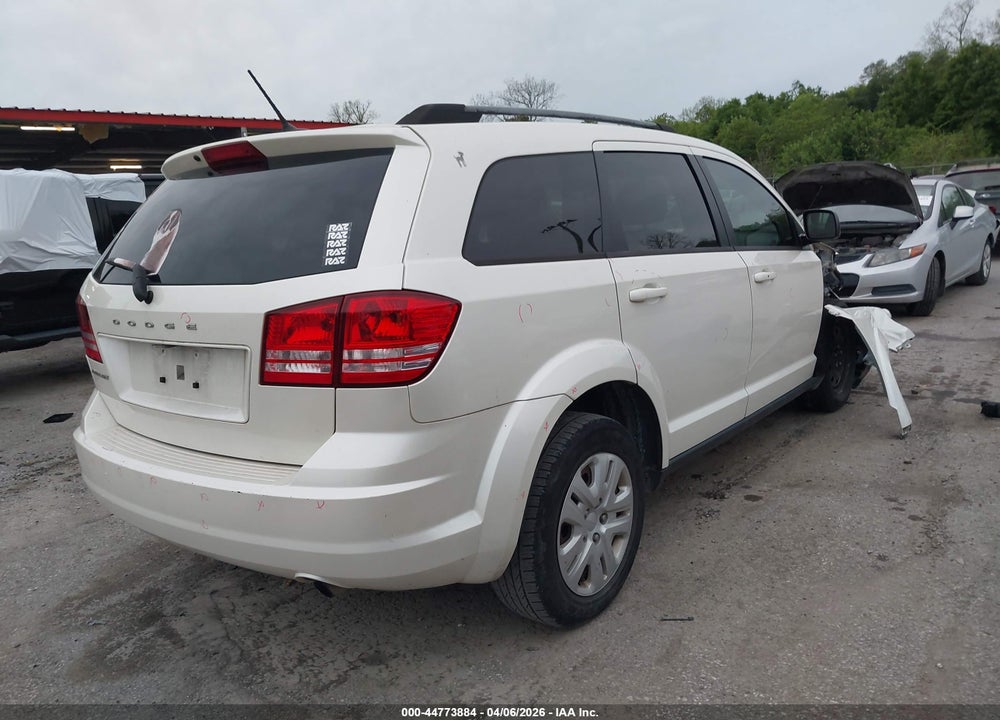 2018 DODGE JOURNEY SE VIN: 3C4PDCAB1JT443251