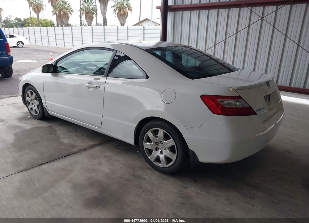 2007 HONDA CIVIC LX VIN: 2HGFG12667H558911