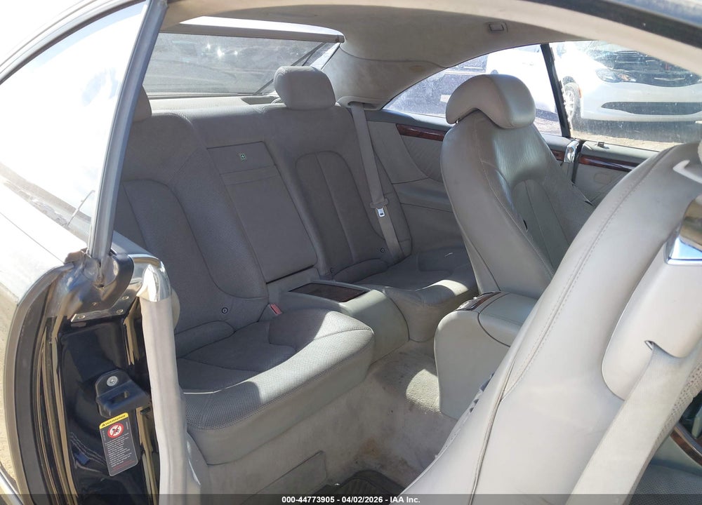 2003 MERCEDES-BENZ CL 600 VIN: WDBPJ76JX3A033895