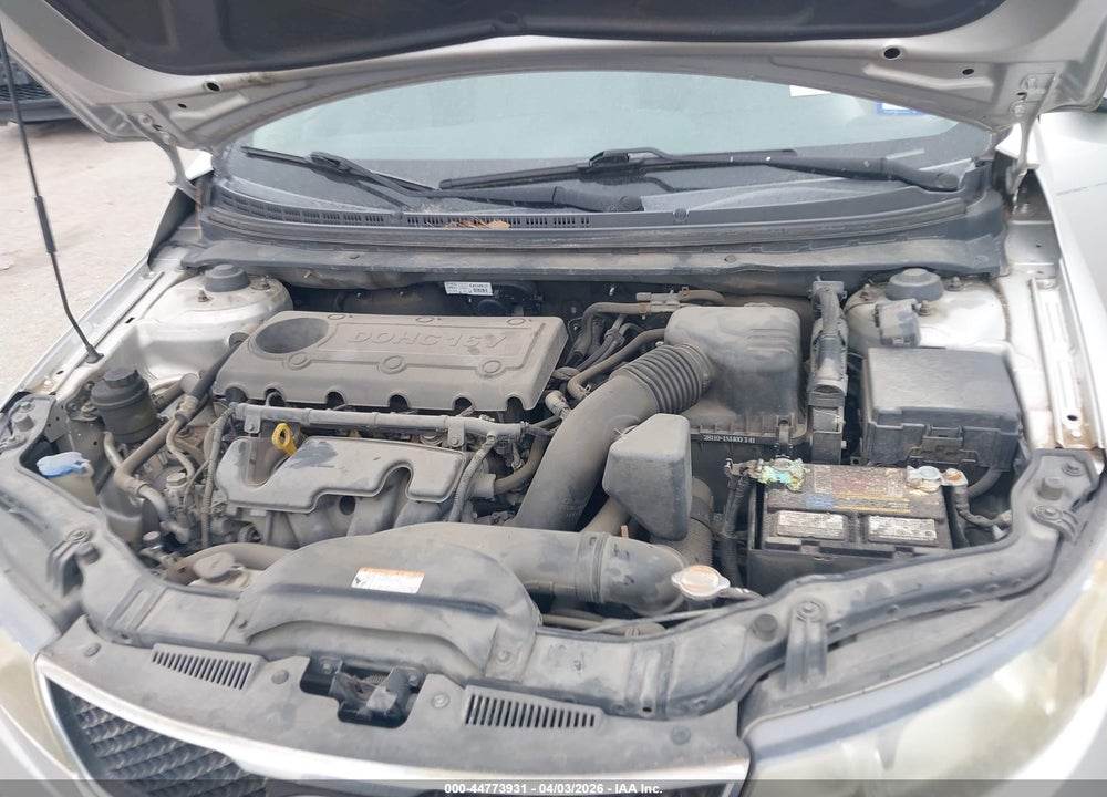 2010 KIA FORTE EX VIN: KNAFU4A21A5844314