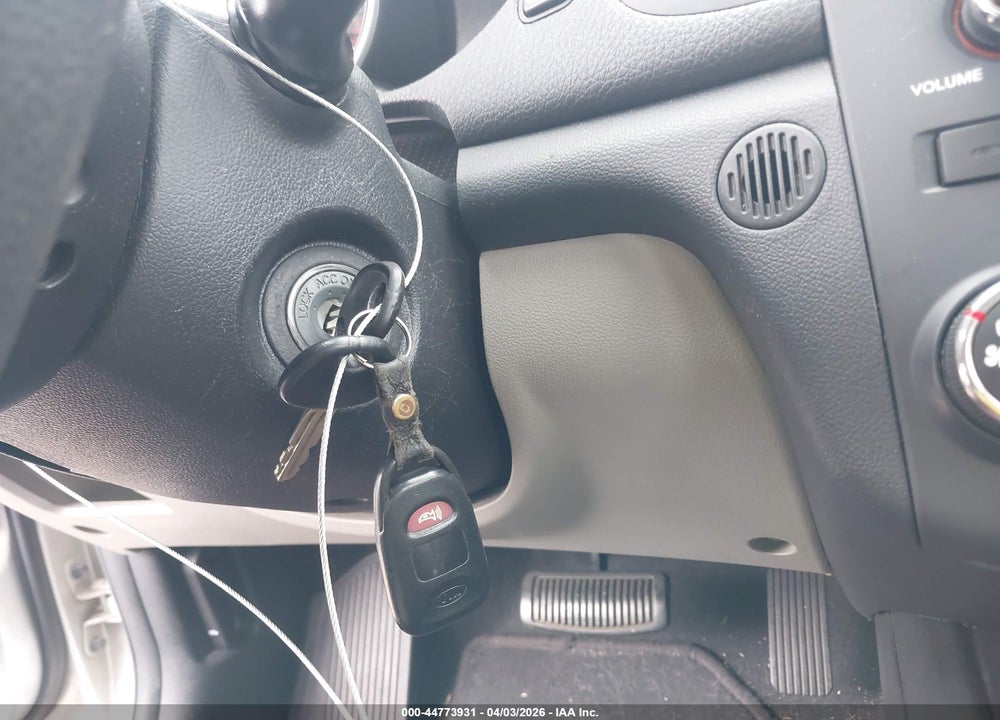 2010 KIA FORTE EX VIN: KNAFU4A21A5844314