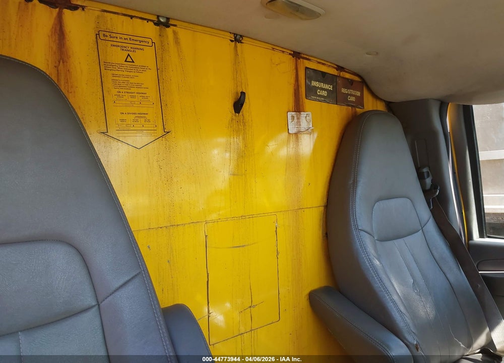 2012 GMC SAVANA CUTAWAY WORK VAN VIN: 1GD374CG6C1900324