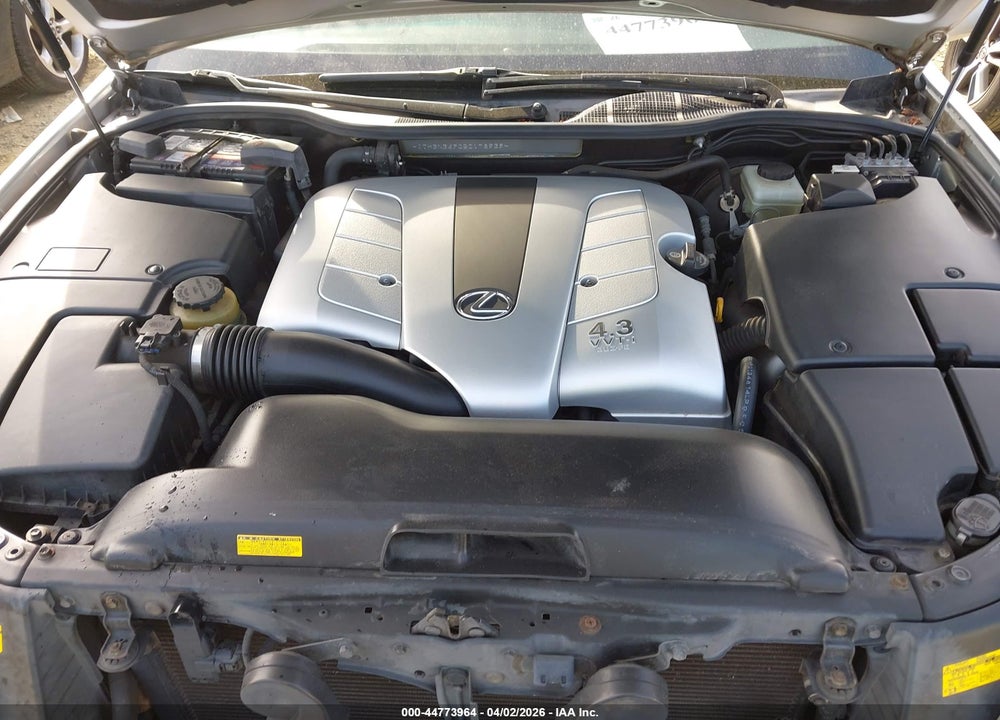 2005 LEXUS LS 430 VIN: JTHBN36F050178939
