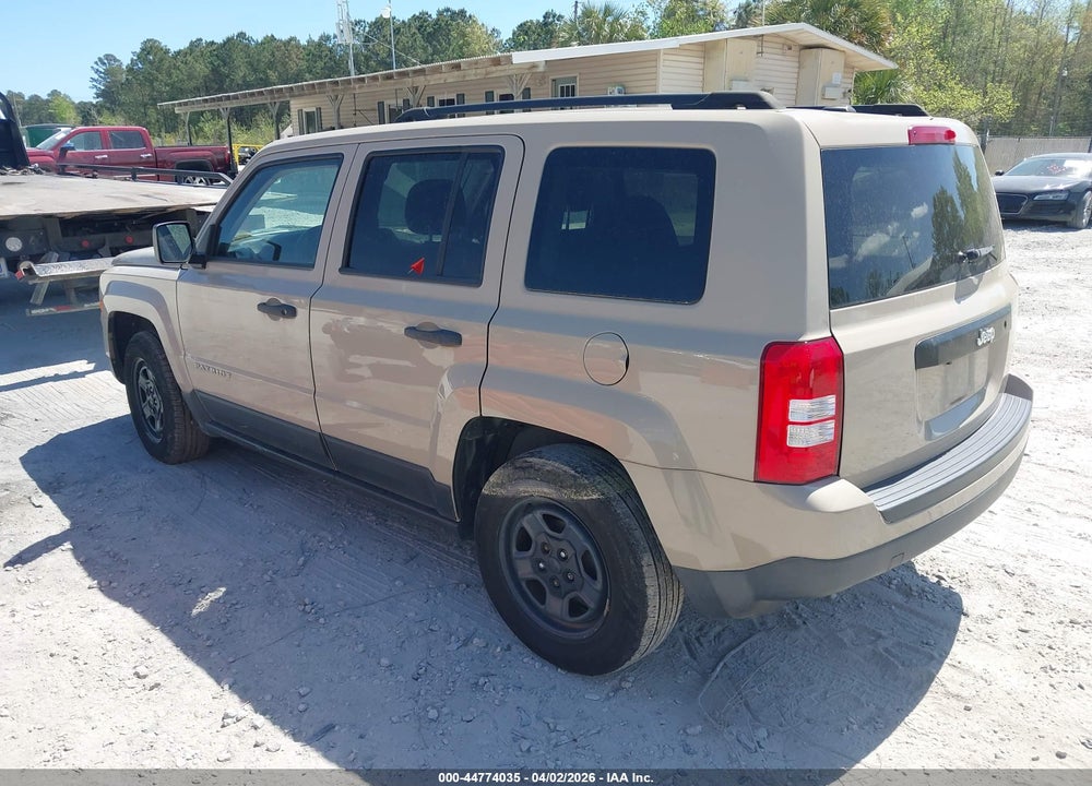 2017 JEEP PATRIOT SPORT FWD VIN: 1C4NJPBAXHD169349