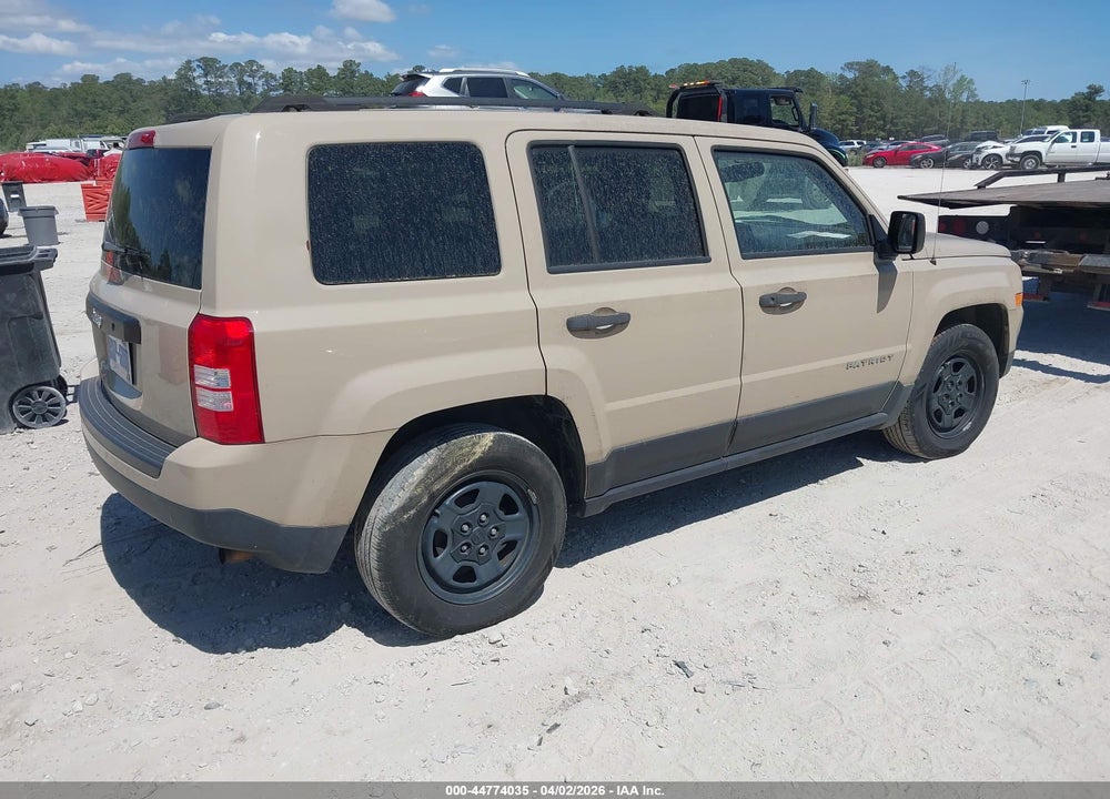 2017 JEEP PATRIOT SPORT FWD VIN: 1C4NJPBAXHD169349