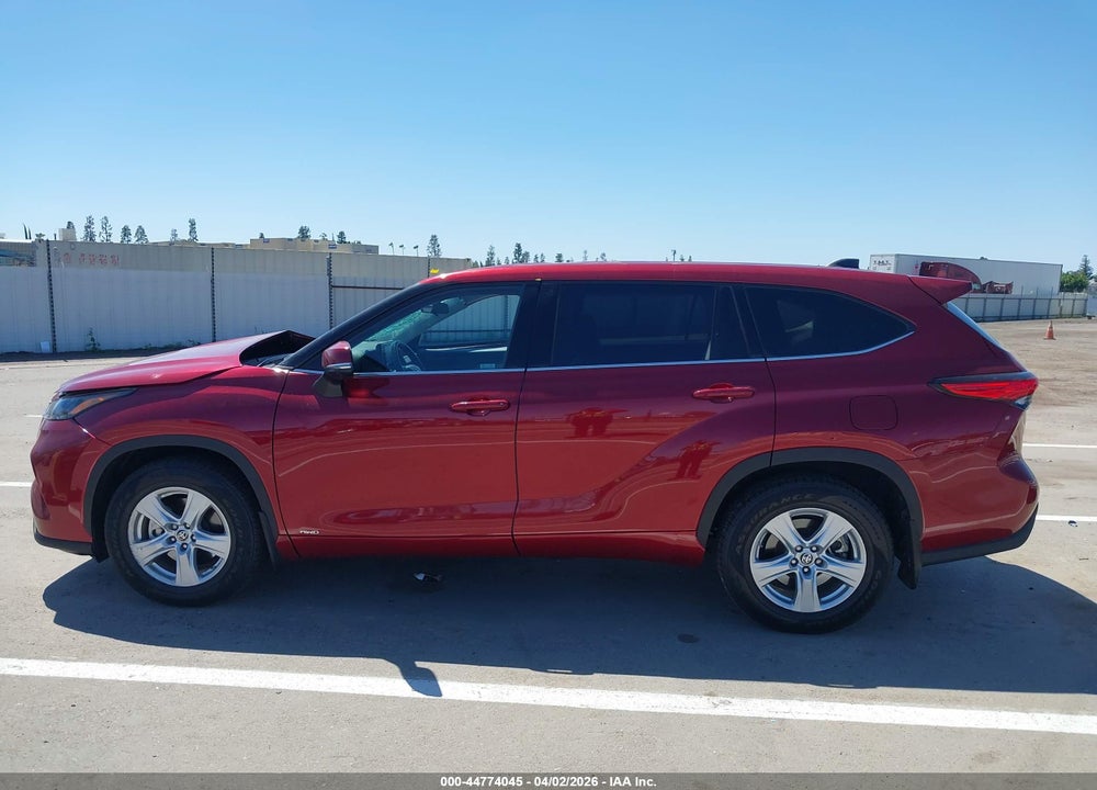 2022 TOYOTA HIGHLANDER HYBRID LE VIN: 5TDBBRCHXNS559620
