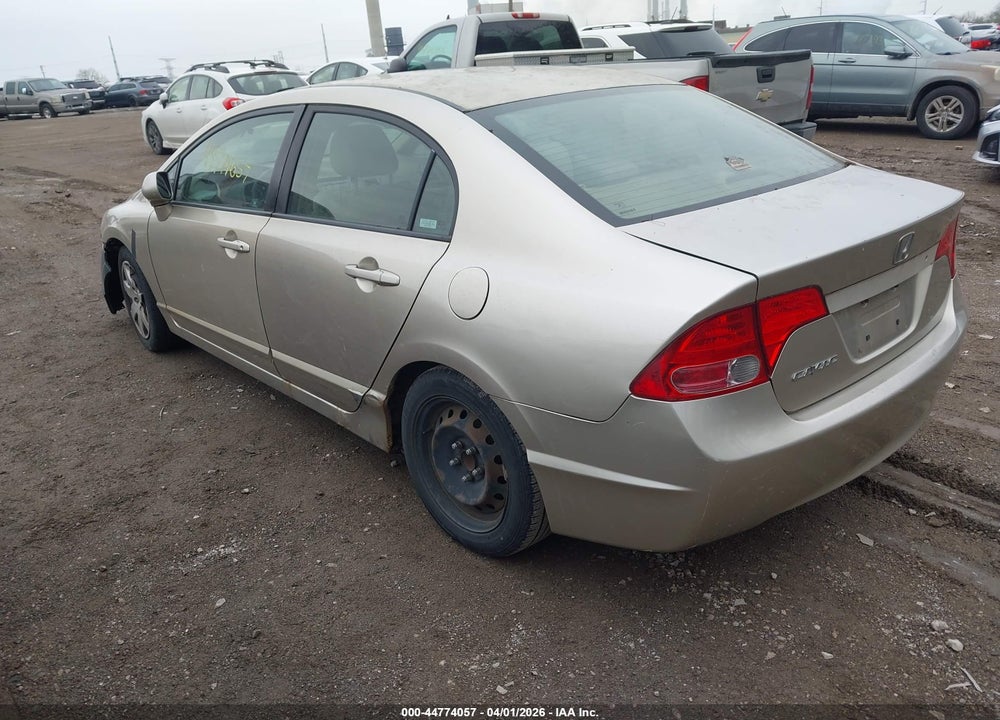 2007 HONDA CIVIC LX VIN: 1HGFA16537L141512