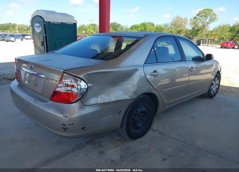 2002 TOYOTA CAMRY LE VIN: 4T1BE30K92U521822