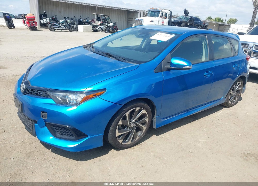 2018 TOYOTA COROLLA IM VIN: JTNKARJEXJJ575282