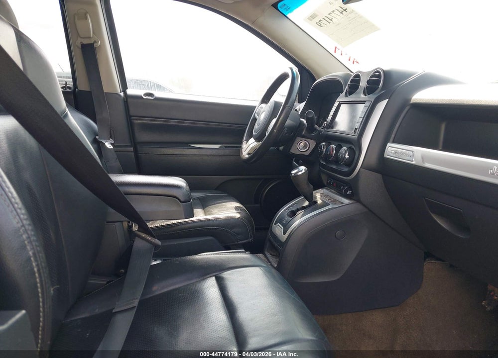 2017 JEEP COMPASS HIGH ALTITUDE 4X4 VIN: 1C4NJDEB8HD110349