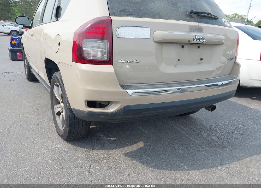 2017 JEEP COMPASS HIGH ALTITUDE 4X4 VIN: 1C4NJDEB8HD110349