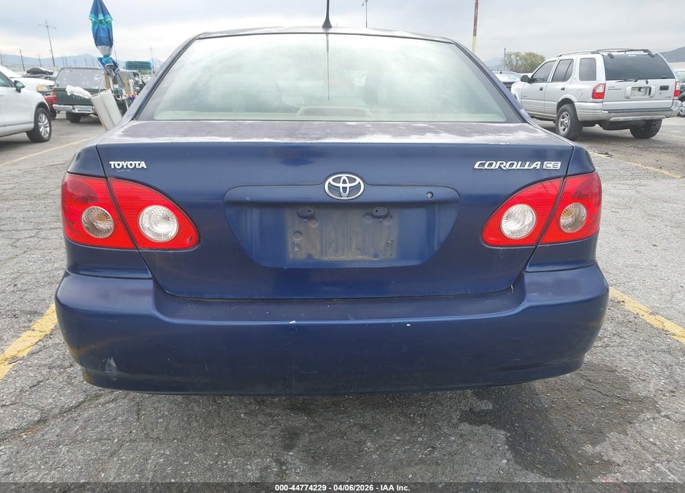 2006 TOYOTA COROLLA CE VIN: JTDBR32E560060258