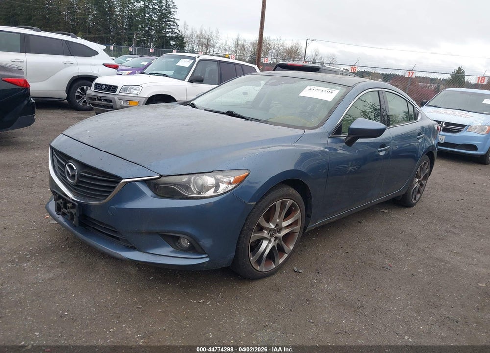 2014 MAZDA 6 I GRAND TOURING VIN: JM1GJ1W66E1154808