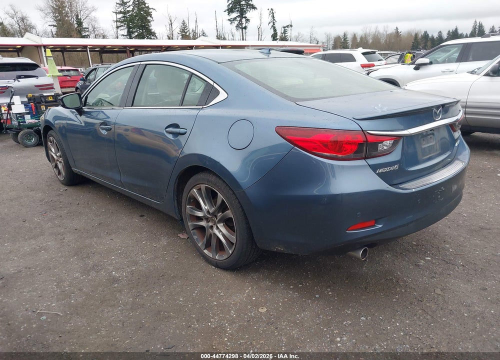 2014 MAZDA 6 I GRAND TOURING VIN: JM1GJ1W66E1154808