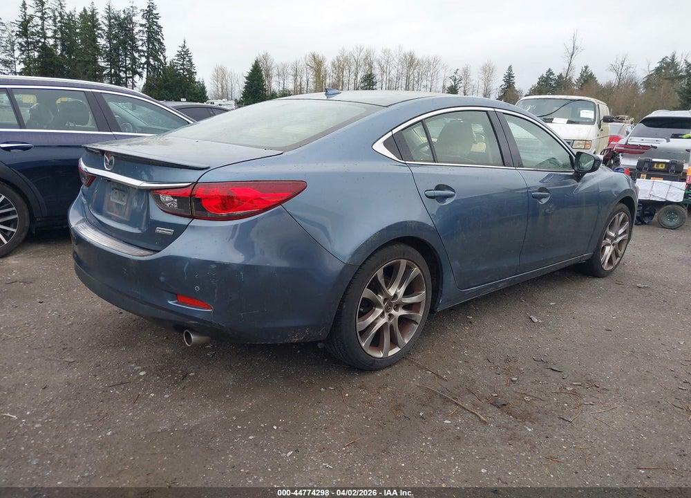2014 MAZDA 6 I GRAND TOURING VIN: JM1GJ1W66E1154808