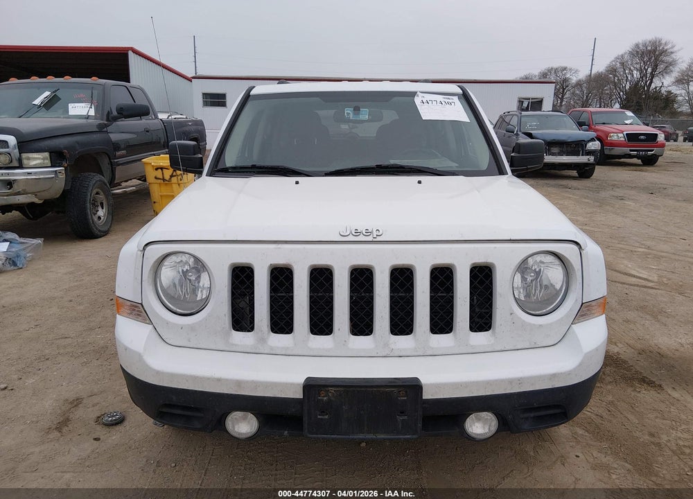 2017 JEEP PATRIOT LATITUDE FWD VIN: 1C4NJPFB1HD162230