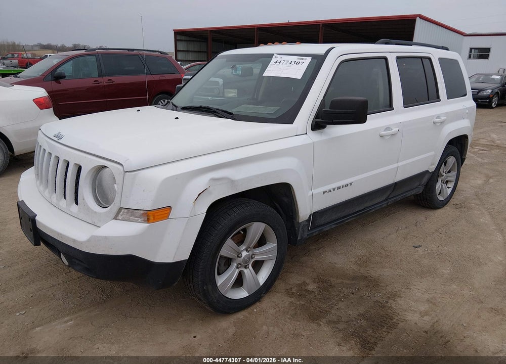 2017 JEEP PATRIOT LATITUDE FWD VIN: 1C4NJPFB1HD162230