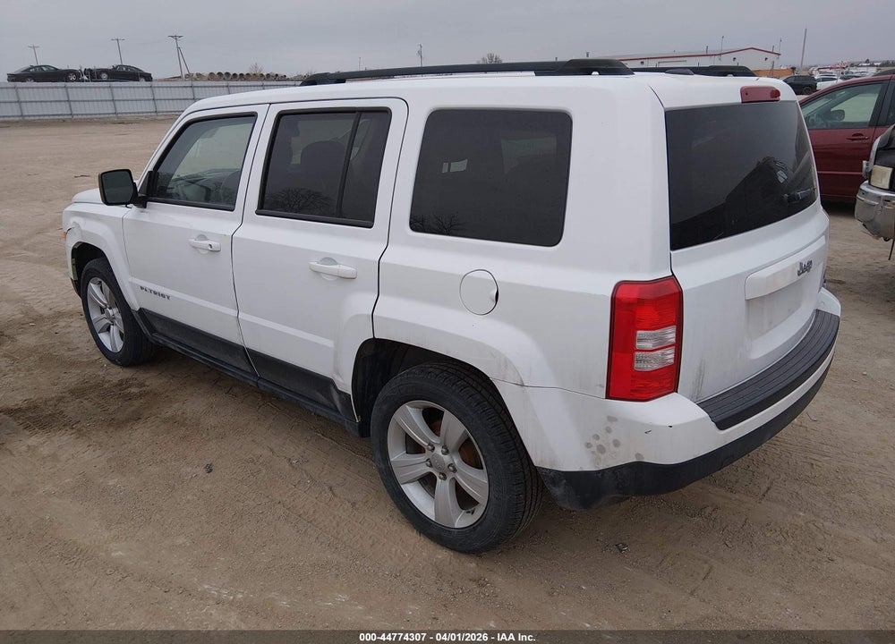 2017 JEEP PATRIOT LATITUDE FWD VIN: 1C4NJPFB1HD162230
