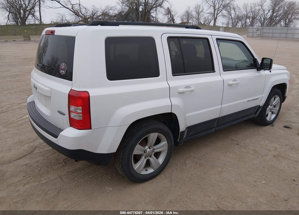 2017 JEEP PATRIOT LATITUDE FWD VIN: 1C4NJPFB1HD162230