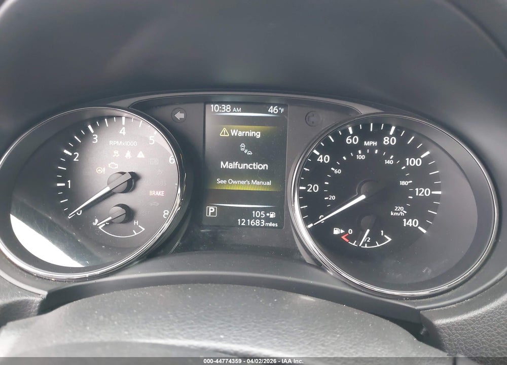 2017 NISSAN ROGUE SV VIN: JN8AT2MV0HW004625