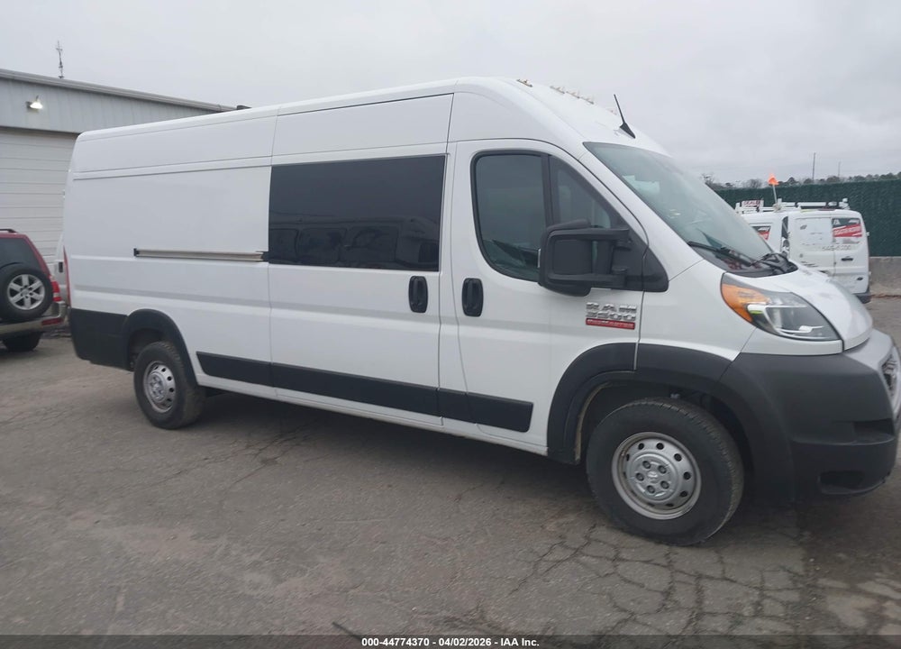 2022 RAM PROMASTER CARGO VAN VIN: 3C6MRVJG1NE124140