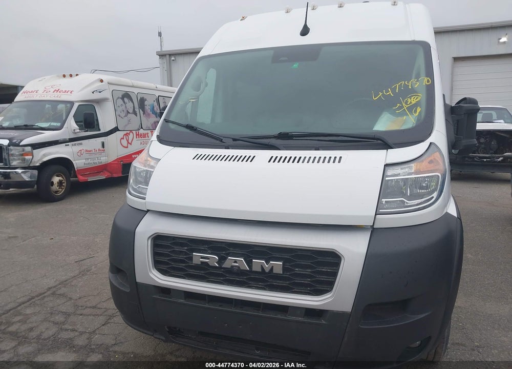 2022 RAM PROMASTER CARGO VAN VIN: 3C6MRVJG1NE124140
