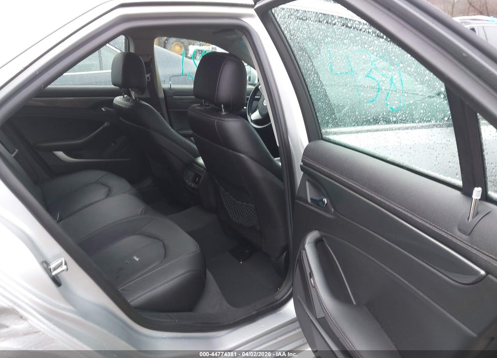 2012 CADILLAC CTS STANDARD VIN: 1G6DA5E51C0137603