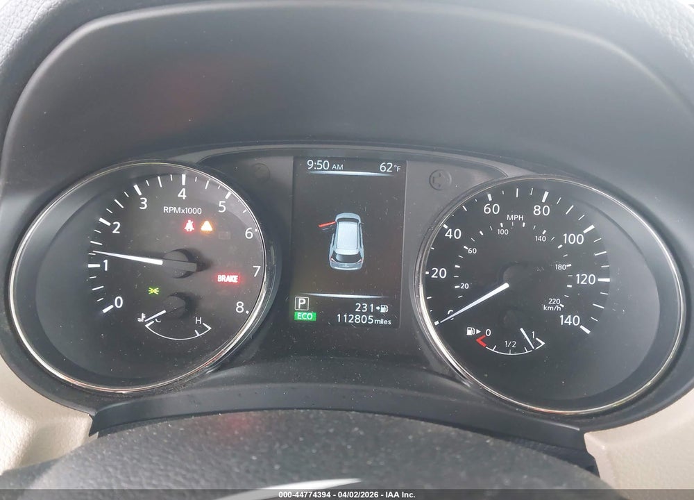 2017 NISSAN ROGUE SV VIN: KNMAT2MTXHP564060