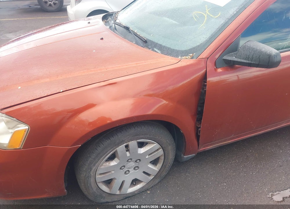 2012 DODGE AVENGER SE VIN: 1C3CDZAB0CN259668