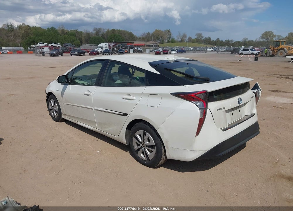 2017 TOYOTA PRIUS THREE VIN: JTDKARFU2H3533336