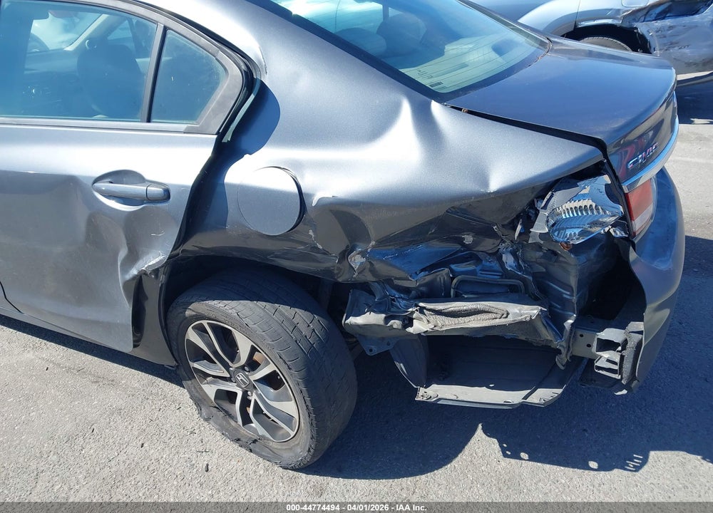 2013 HONDA CIVIC EX VIN: 19XFB2F8XDE259881