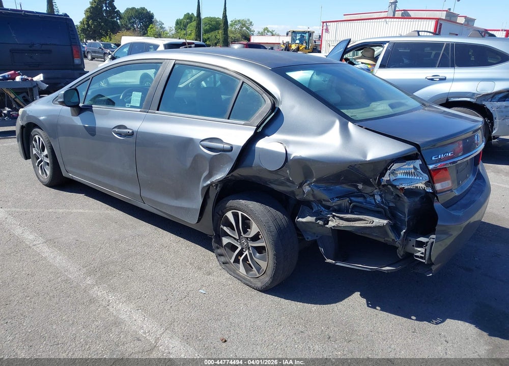 2013 HONDA CIVIC EX VIN: 19XFB2F8XDE259881