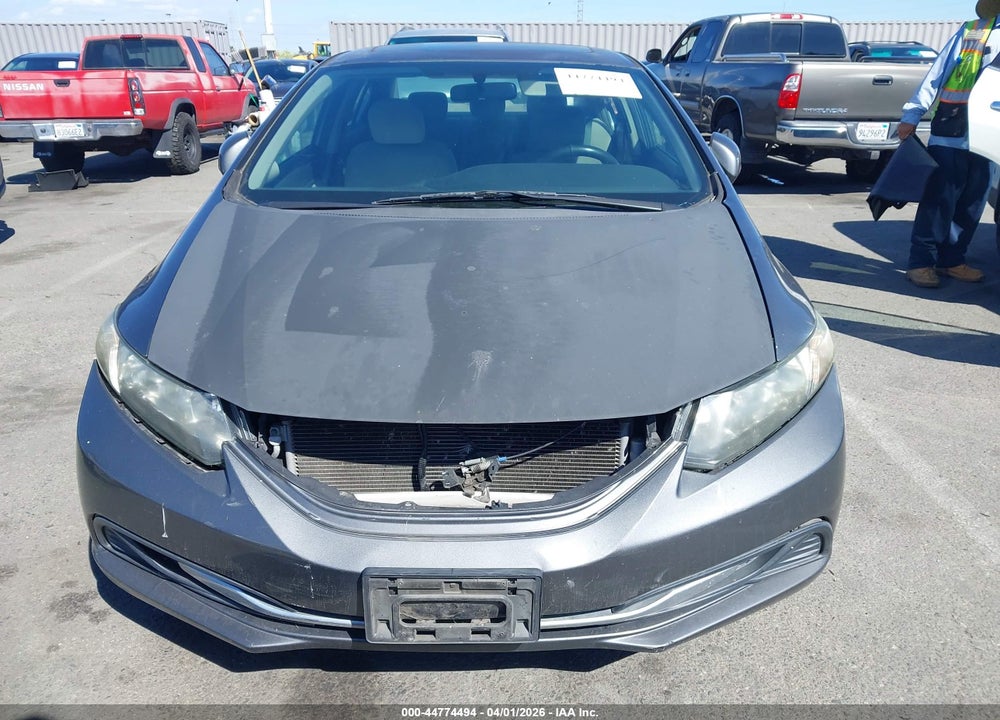 2013 HONDA CIVIC EX VIN: 19XFB2F8XDE259881