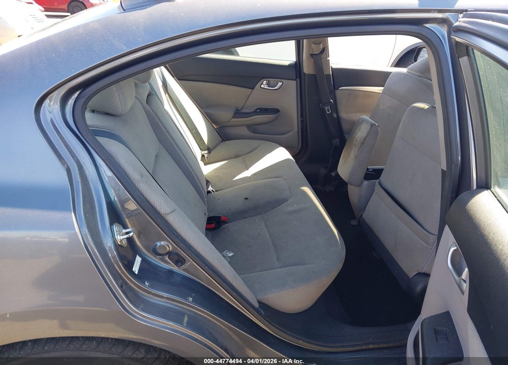 2013 HONDA CIVIC EX VIN: 19XFB2F8XDE259881
