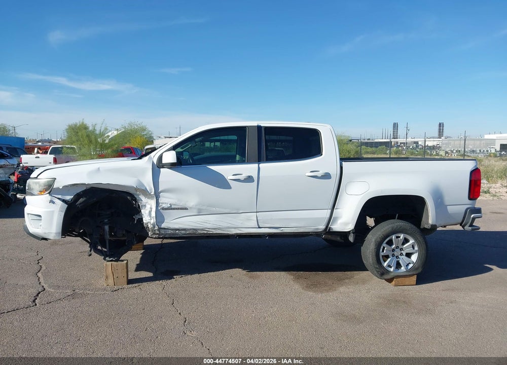 2016 CHEVROLET COLORADO LT VIN: 1GCGSCE33G1349221