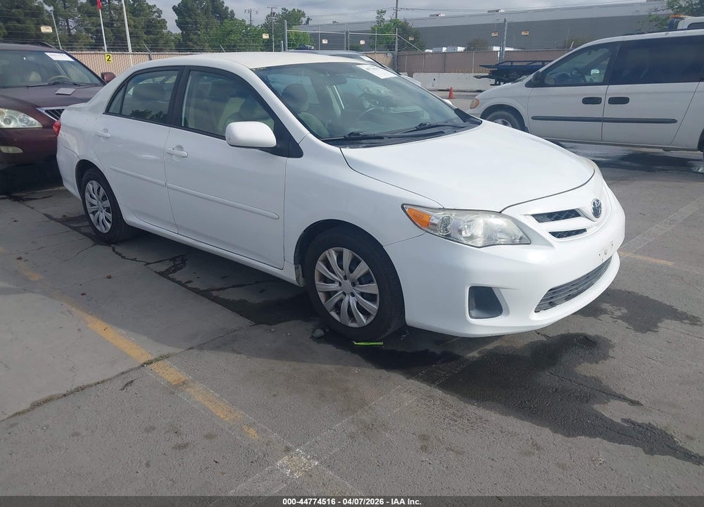 2012 TOYOTA COROLLA LE VIN: 5YFBU4EE9CP068686