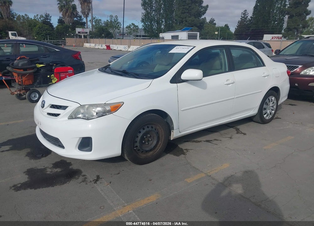 2012 TOYOTA COROLLA LE VIN: 5YFBU4EE9CP068686