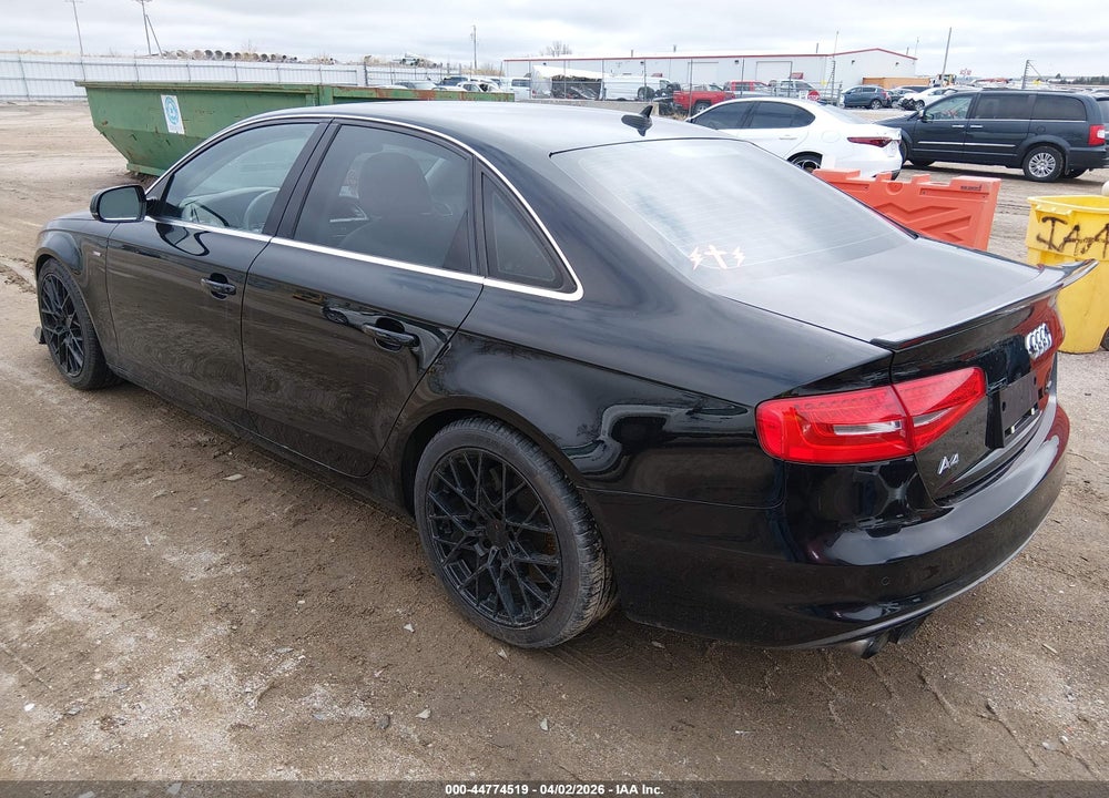 2014 AUDI A4 PREMIUM VIN: WAUFFAFL1EA086112