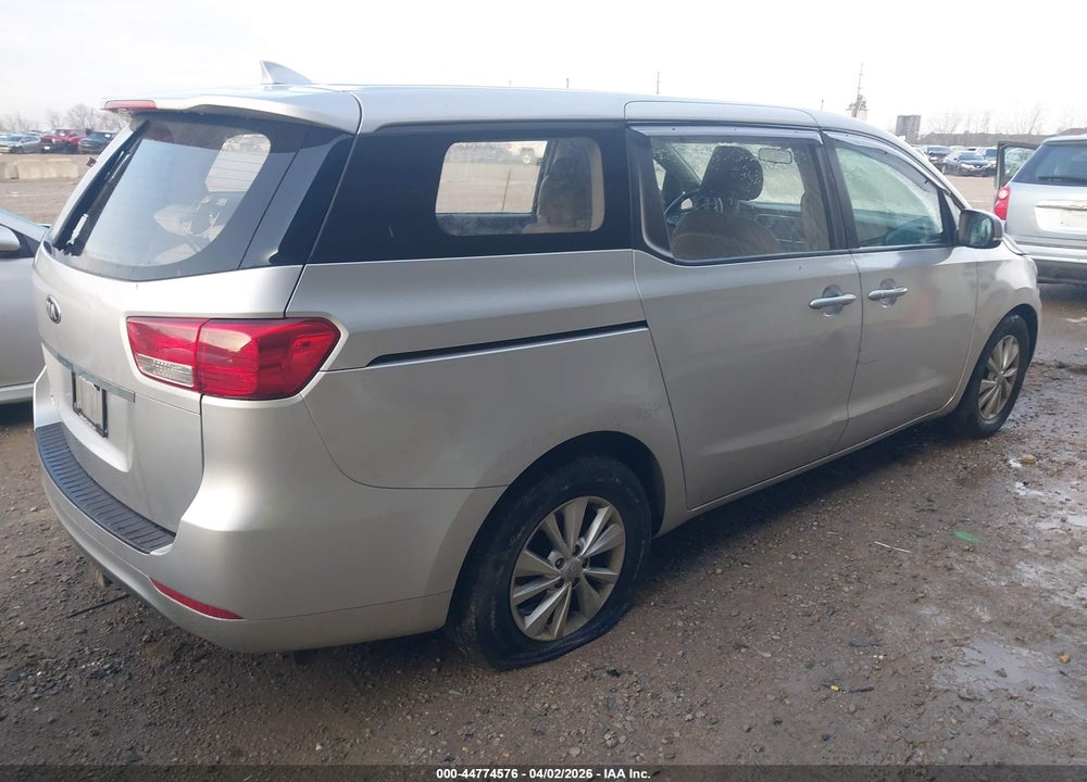 2017 KIA SEDONA L VIN: KNDMA5C16H6285019