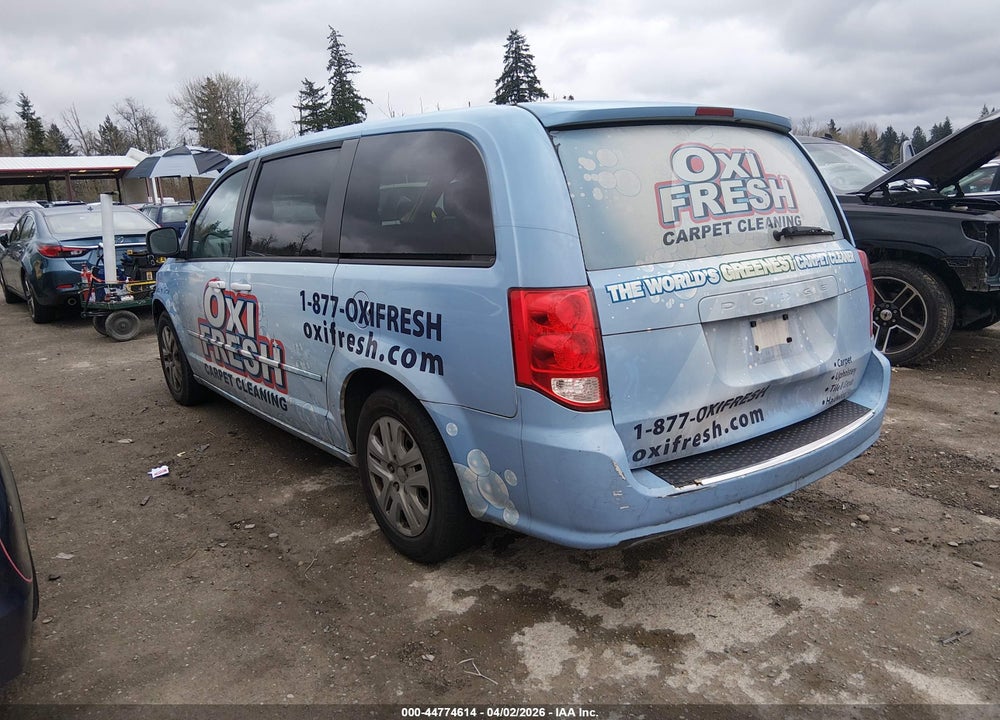 2016 DODGE GRAND CARAVAN SE VIN: 2C4RDGBG4GR114792