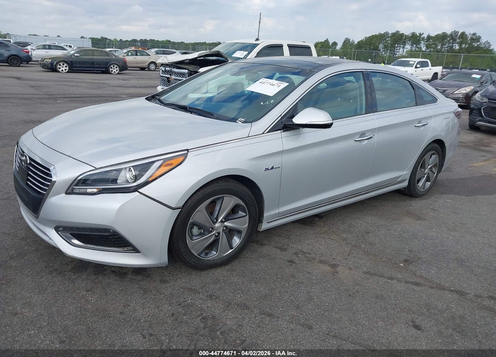 2017 HYUNDAI SONATA HYBRID LIMITED VIN: KMHE34L14HA044917