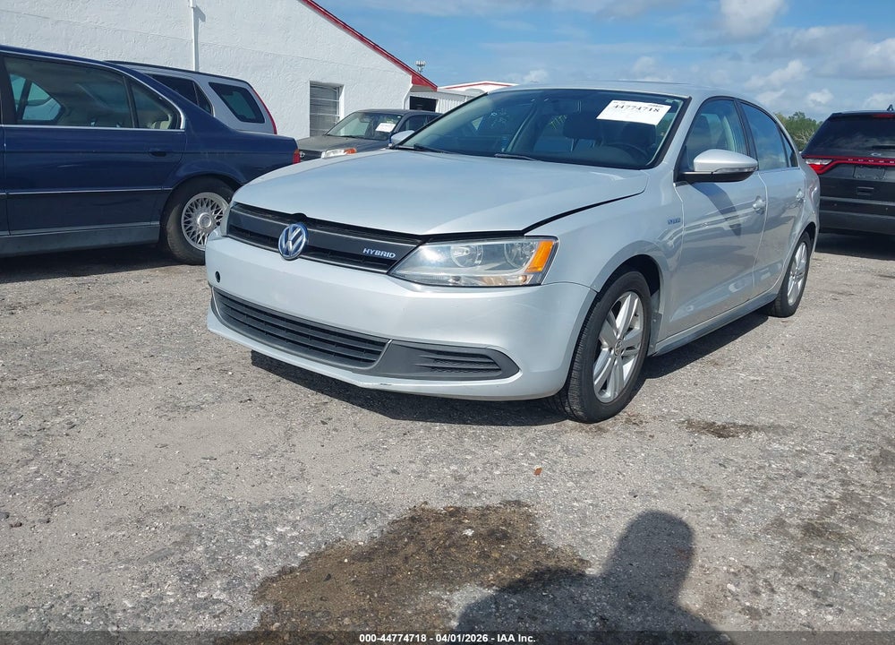 2013 VOLKSWAGEN JETTA HYBRID SEL VIN: 3VW637AJ4DM231176