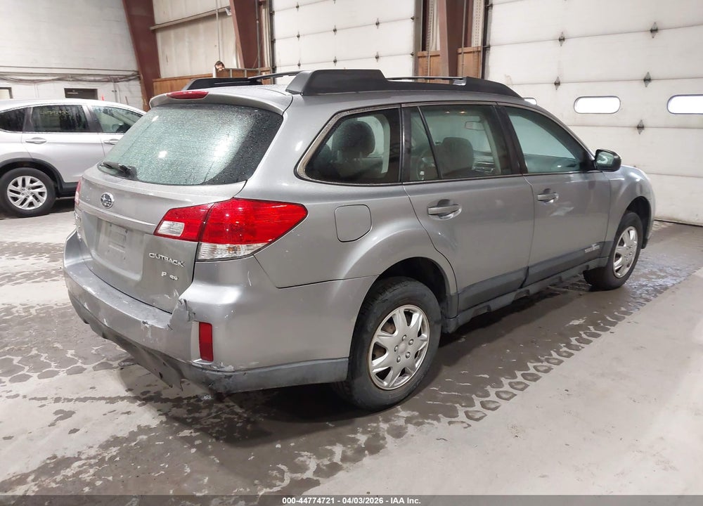 2011 SUBARU OUTBACK 2.5I VIN: 4S4BRBAC1B3371748
