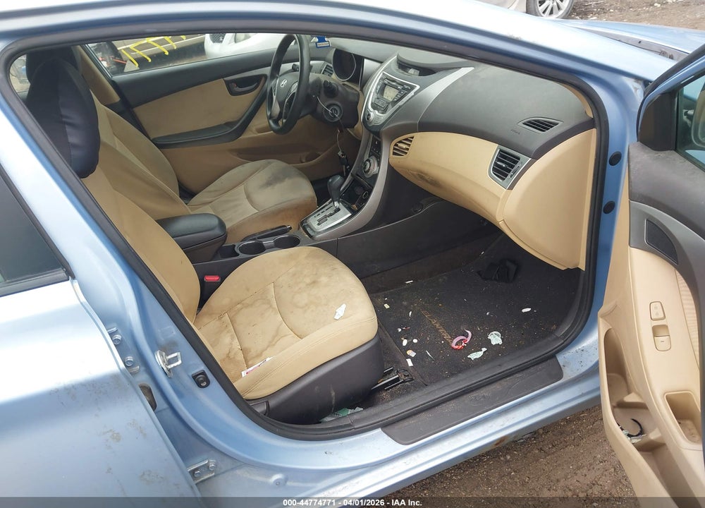 2011 HYUNDAI ELANTRA GLS (ULSAN PLANT) VIN: KMHDH4AE1BU149410