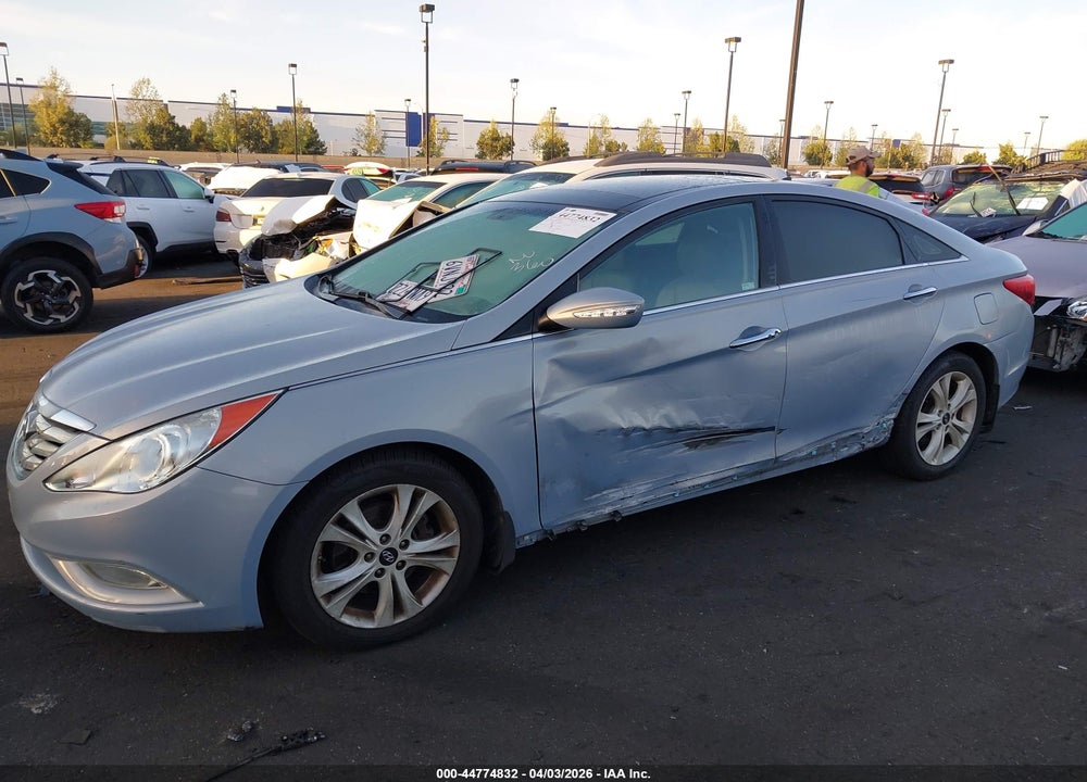 2012 HYUNDAI SONATA LIMITED VIN: 5NPEC4AC4CH447600