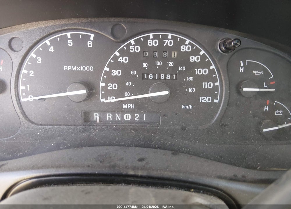 2001 FORD RANGER EDGE/XLT VIN: 1FTYR14E61PA16104